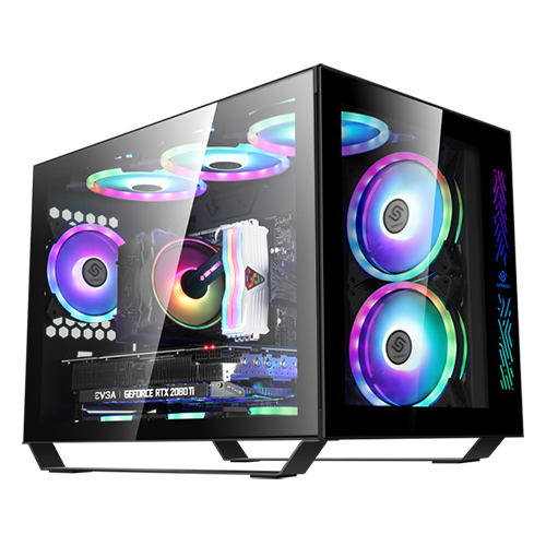 The ABKO SUITMASTER Odyssey is a compact yet versatile mini-tower case released by ABKO in September 2020. It supports both M-ATX and M-ITX motherboar