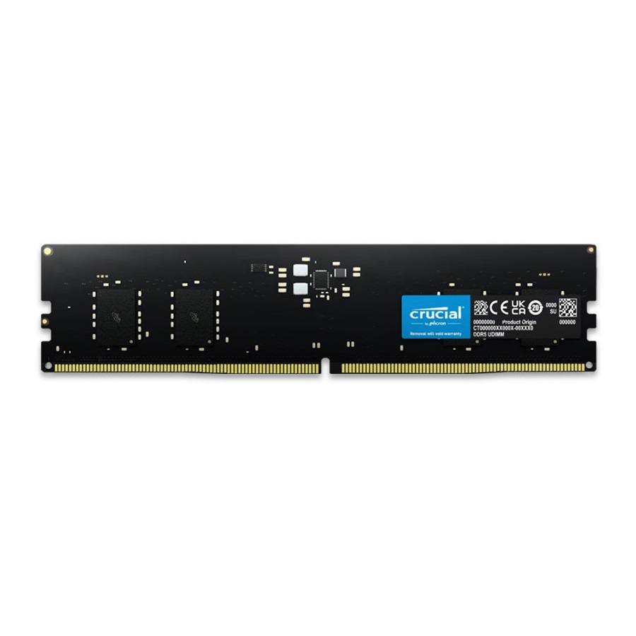 The Micron Crucial DDR5-4800 CL40 is a high-performance desktop memory module introduced by Micron in December 2021. This DDR5 RAM is designed to deli