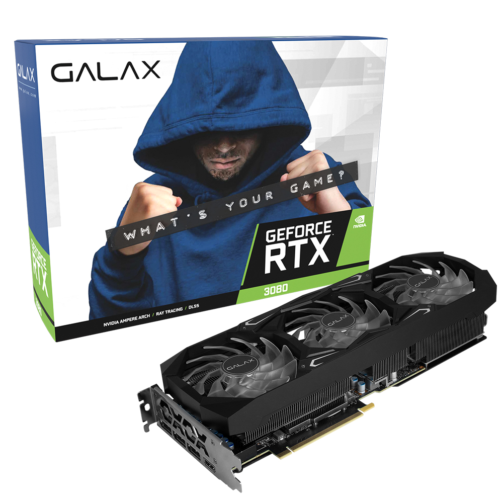 The GALAX GeForce RTX 3080 SG OC D6X 12GB LHR, released in January 2022, is a high-performance graphics card from GALAX, utilizing NVIDIA's advanced R