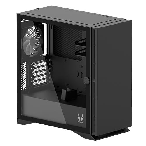 The 3RSYS L920 is a versatile and stylish mid-tower PC case designed to accommodate a variety of motherboard sizes and extensive cooling options, maki
