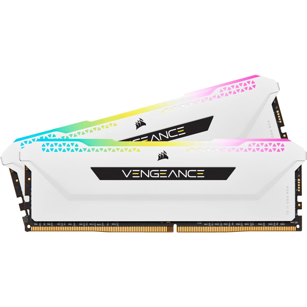 The CORSAIR DDR4-3600 CL18 VENGEANCE RGB PRO SL, released in May 2021, is a high-performance memory kit designed for desktop systems. This DDR4 RAM is