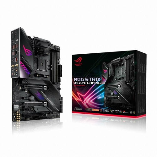The ASUS ROG STRIX X570-E, released in July 2019, is a high-performance ATX motherboard designed for AMD CPUs using the AM4 socket. This motherboard,