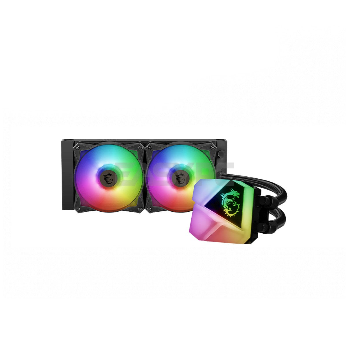 The MSI MAG Core Liquid C240 is a high-performance all-in-one liquid cooler designed to provide efficient cooling for a variety of CPU configurations.