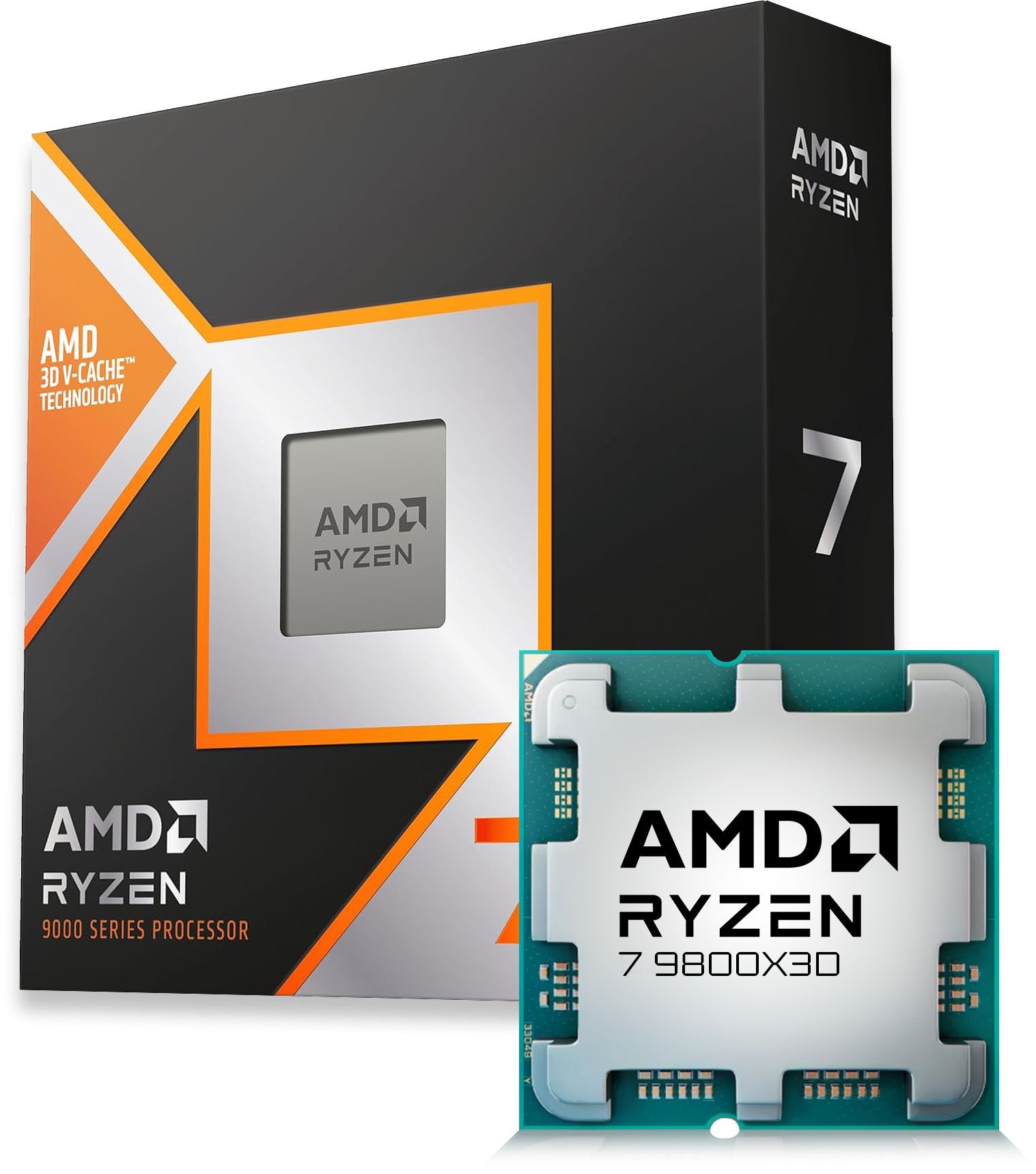 The AMD Ryzen 7 6th Generation 9800X3D is a high-performance processor built on the advanced Zen 5 architecture, representing AMD's continued innovati
